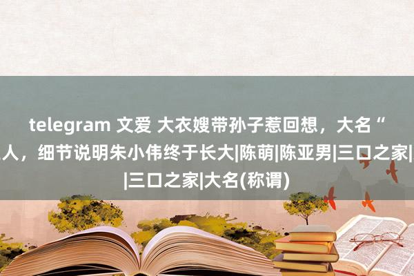 telegram 文爱 大衣嫂带孙子惹回想，大名“村味”全王人，细节说明朱小伟终于长大|陈萌|陈亚男|三口之家|大名(称谓)