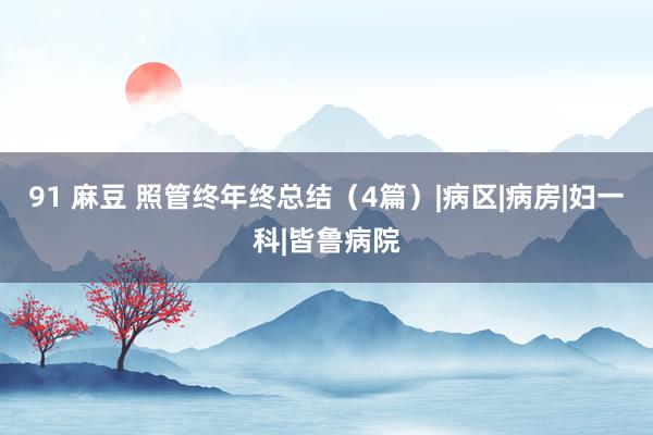 91 麻豆 照管终年终总结（4篇）|病区|病房|妇一科|皆鲁病院